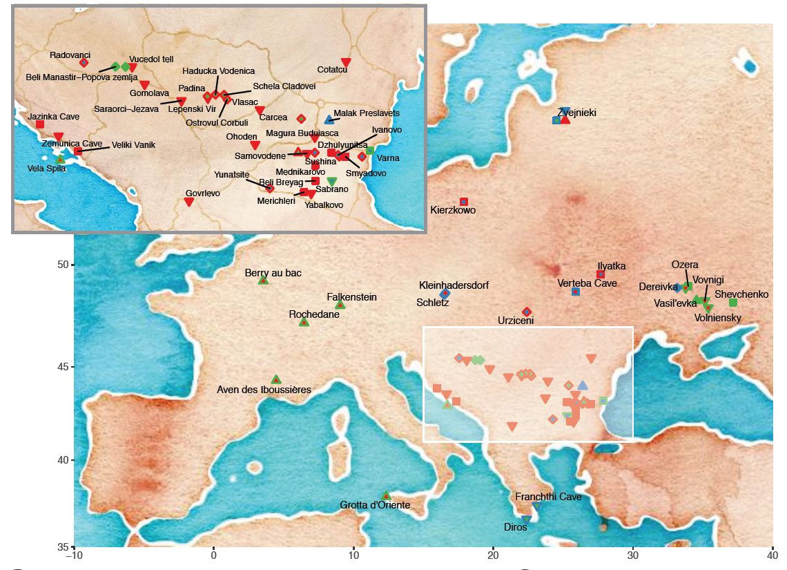 Геномная история Юго-Восточной Европы | Генофонд РФ